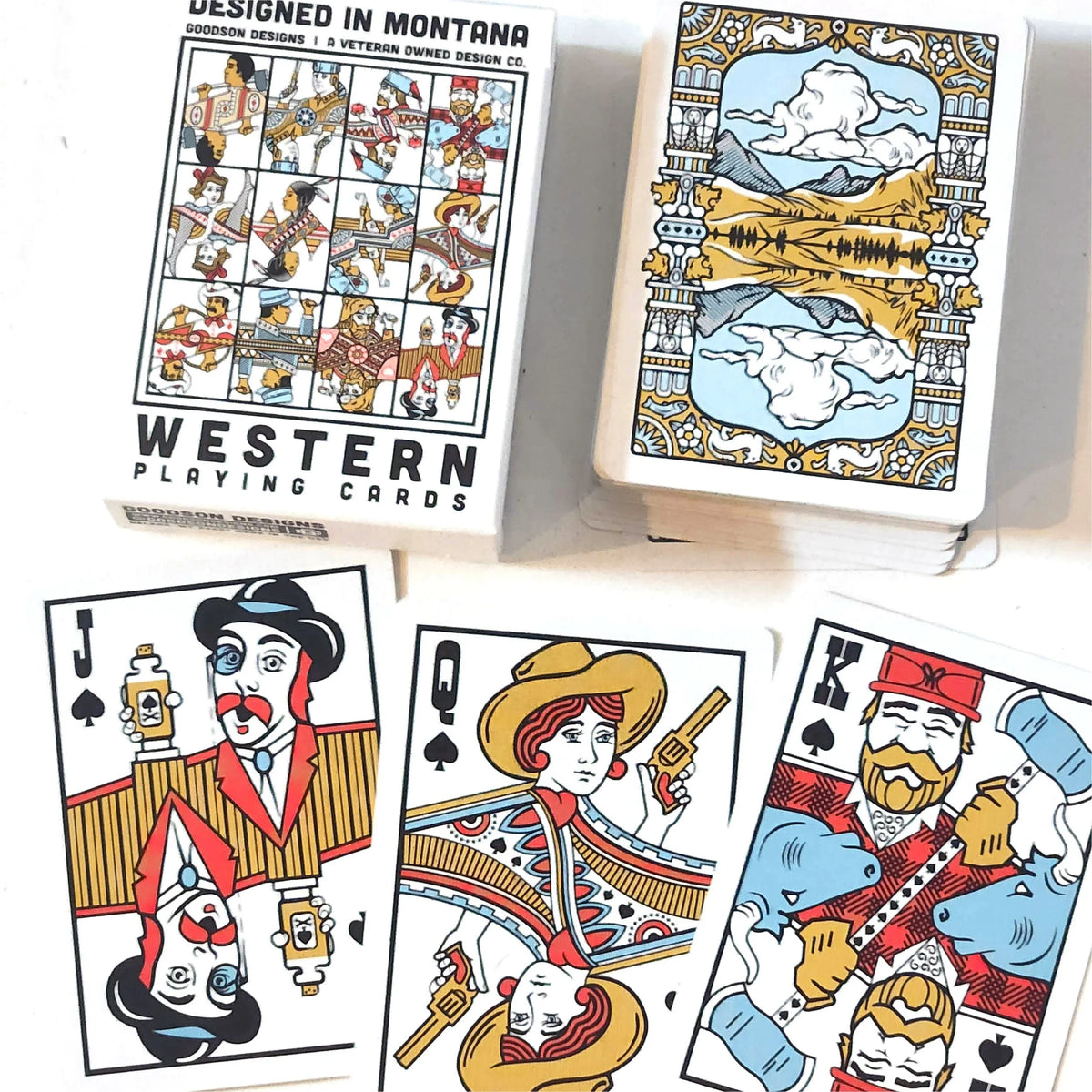 Classic Western Playing Cards