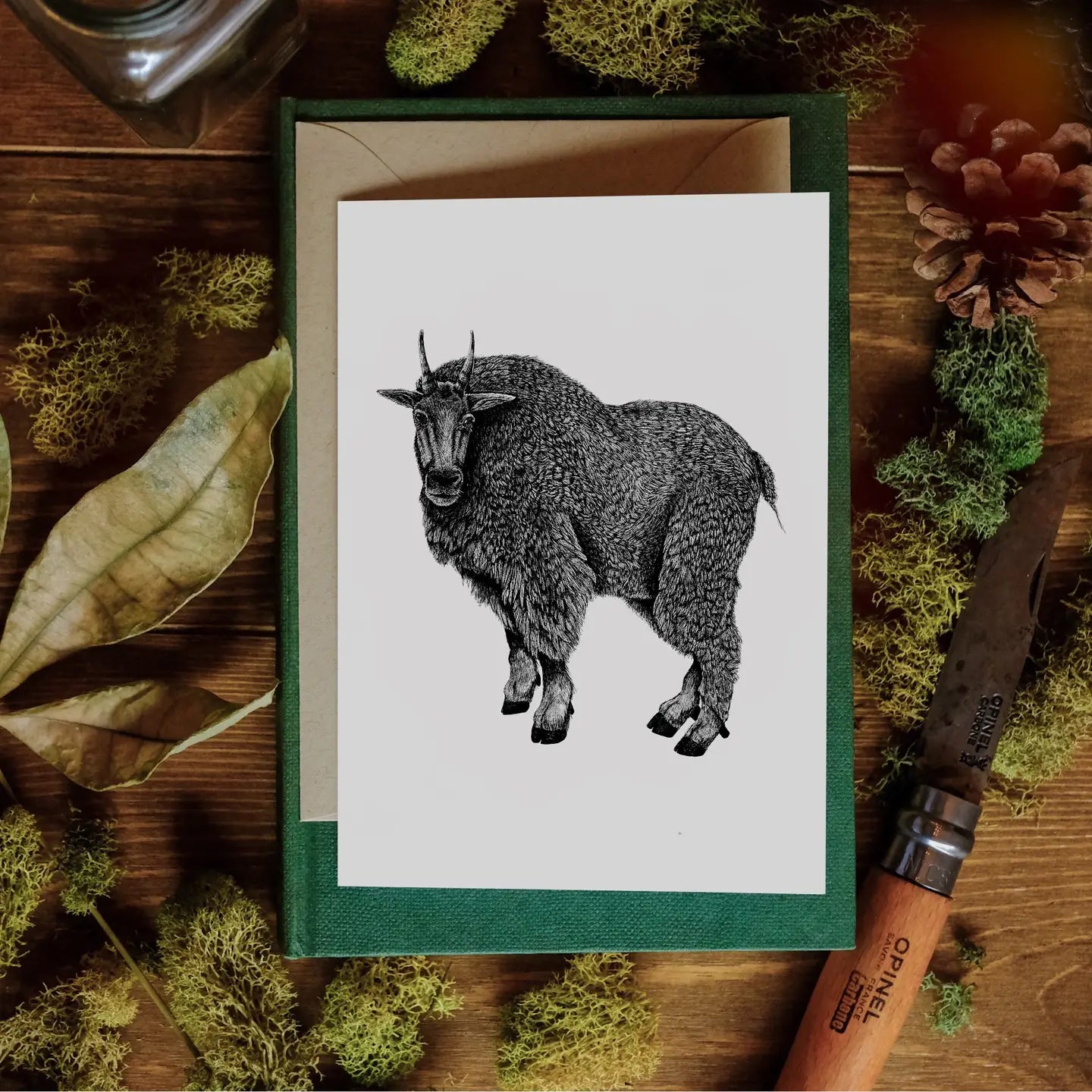 Mountain Goat Card