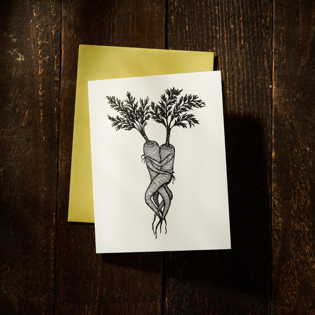 Carrot Lovers Card