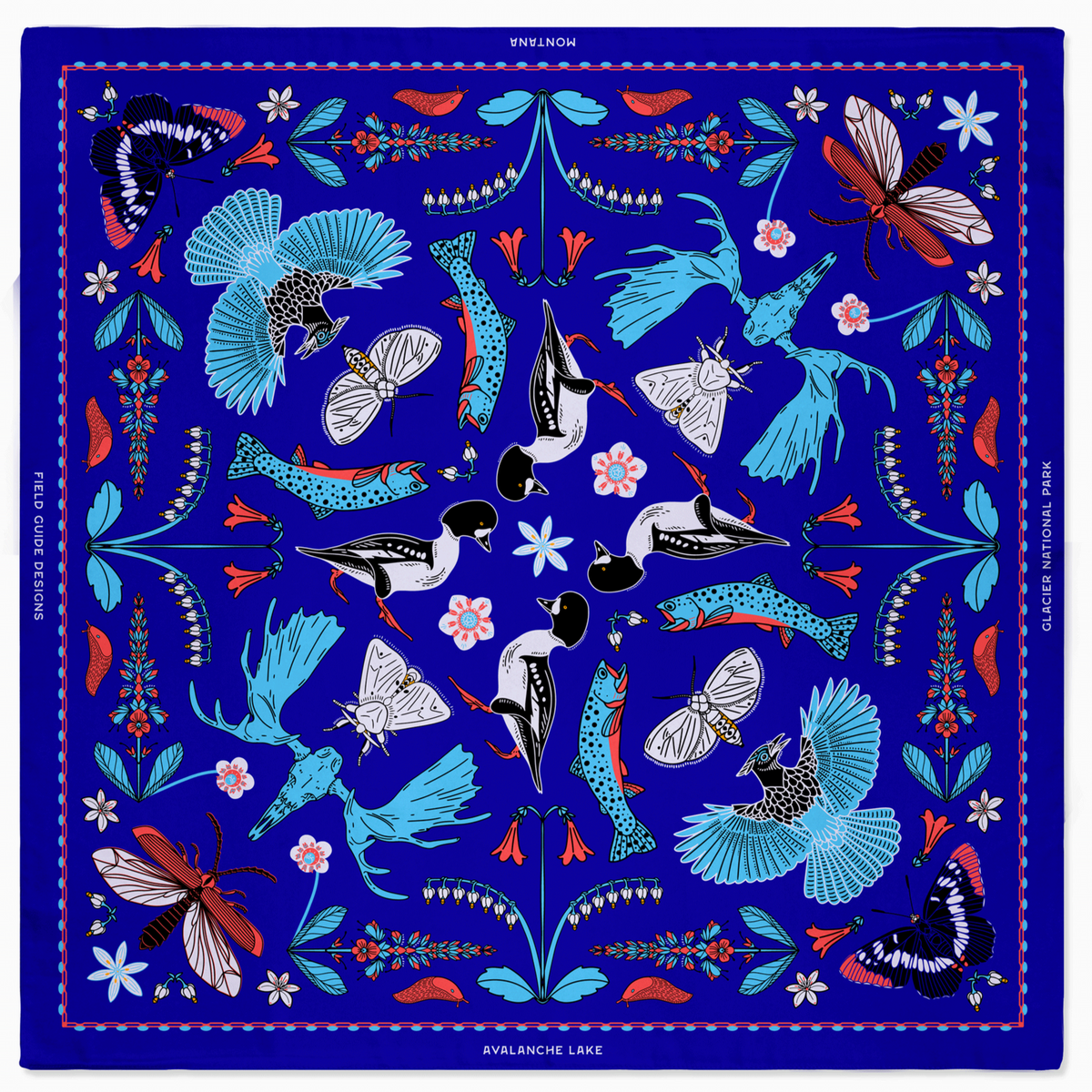 Avalanche Lake - Glacier National Park - Montana Bandana