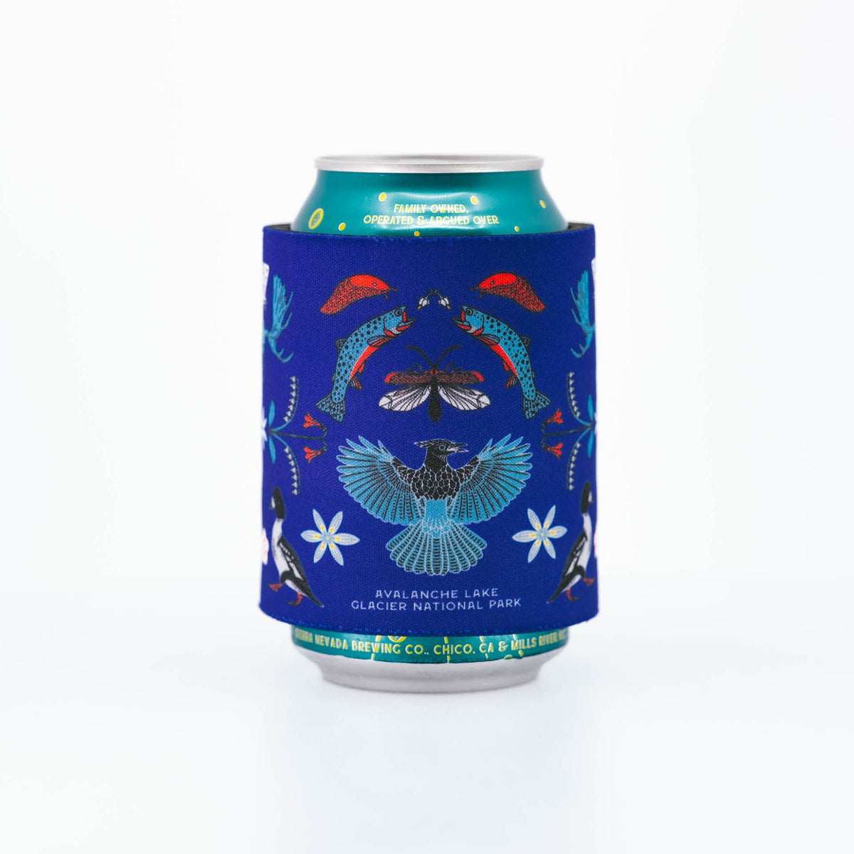 Avalanche Lake - Glacier National Park, MONTANA SLAP KOOZIE