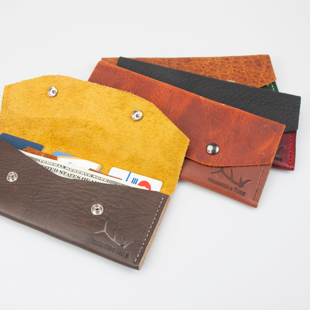 LEATHER Trucker Wallet
