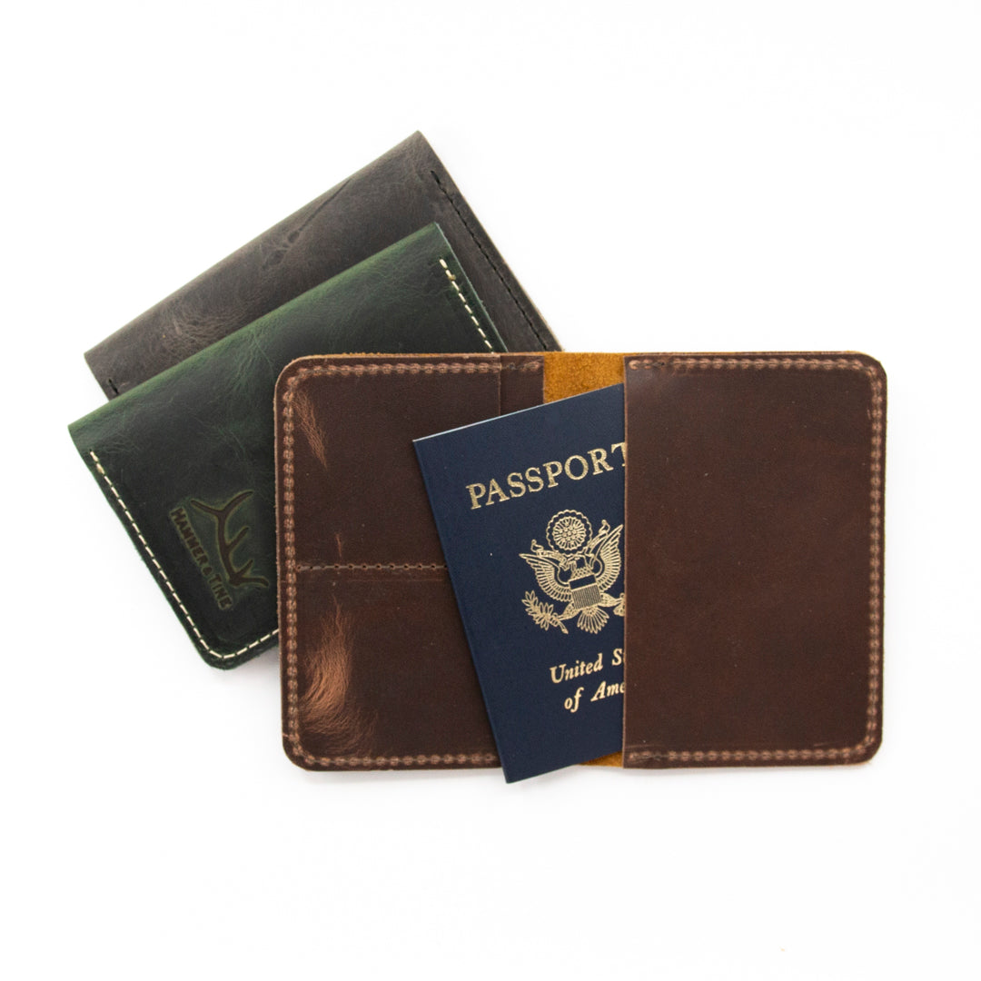 Leather Passport Wallet