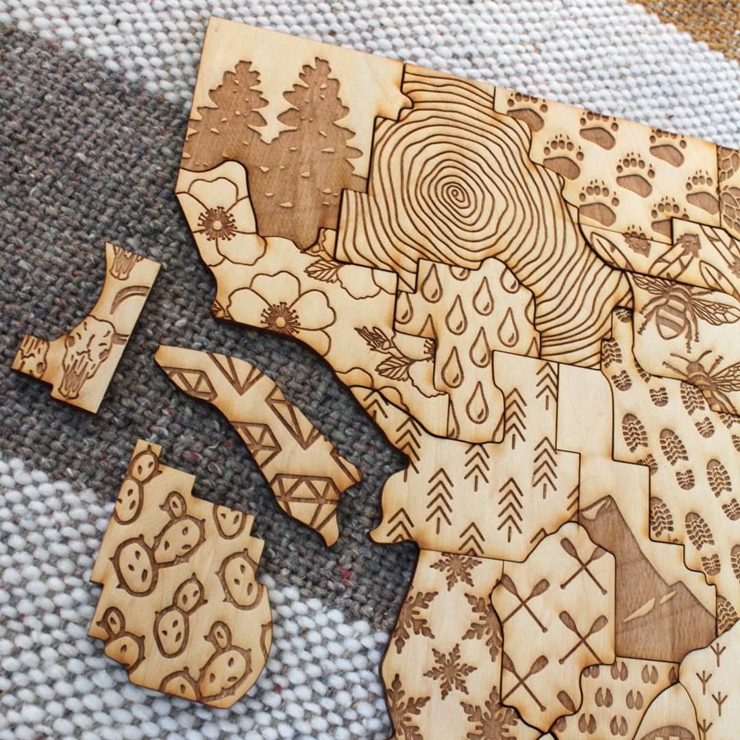 MONTANA COUNTY PUZZLE