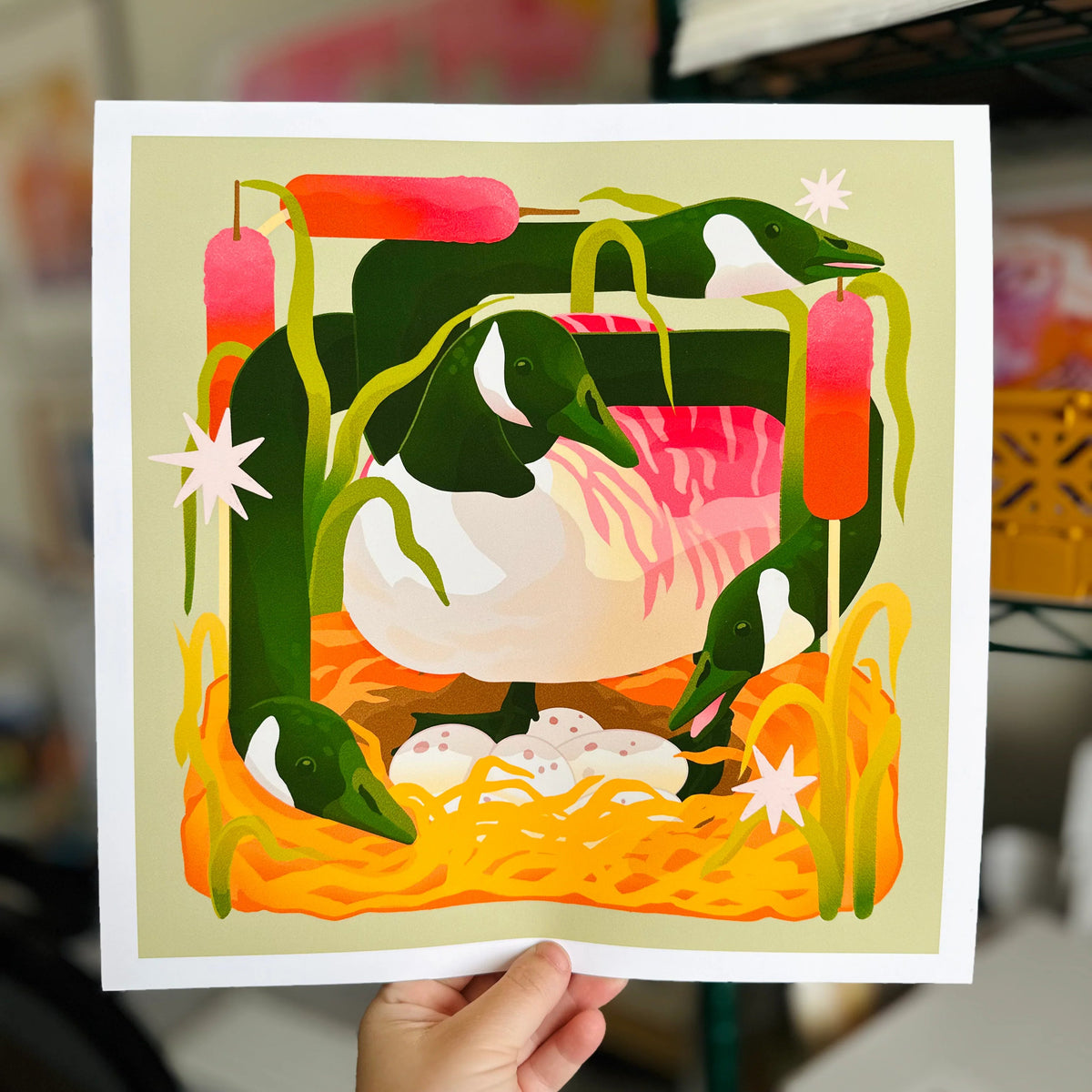 Mother Most Fowl Print