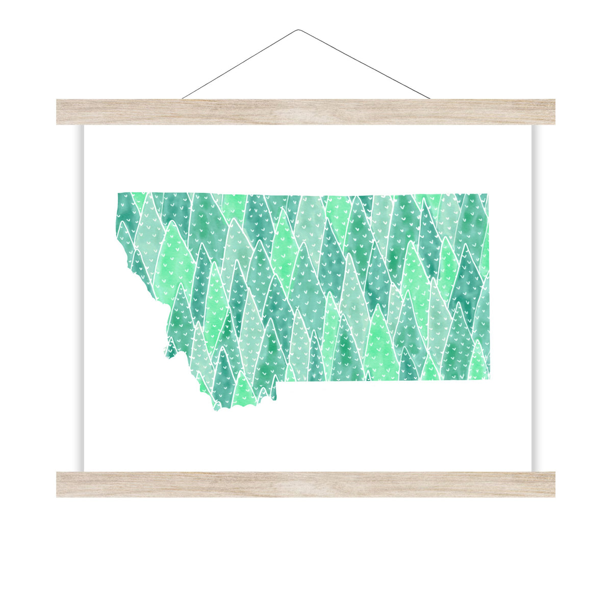 MONTANA FOREST PRINT