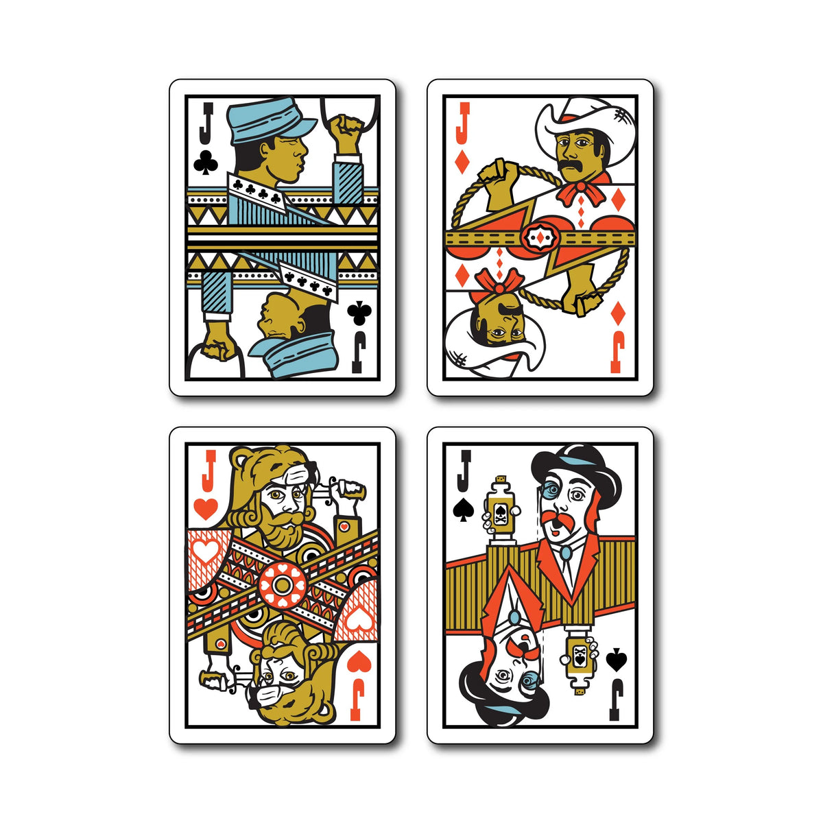 Classic Western Playing Cards