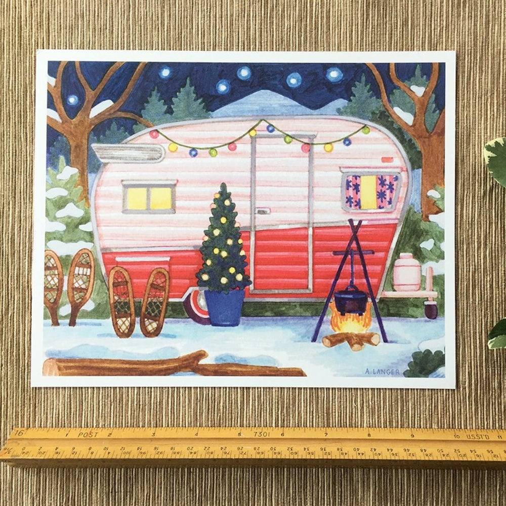 Holiday Vintage Camper