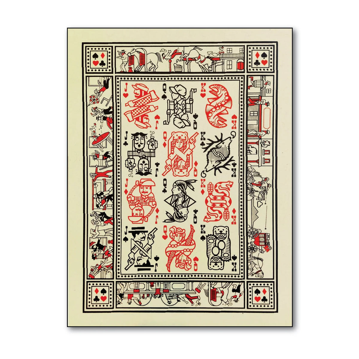 Playing Card Barfight