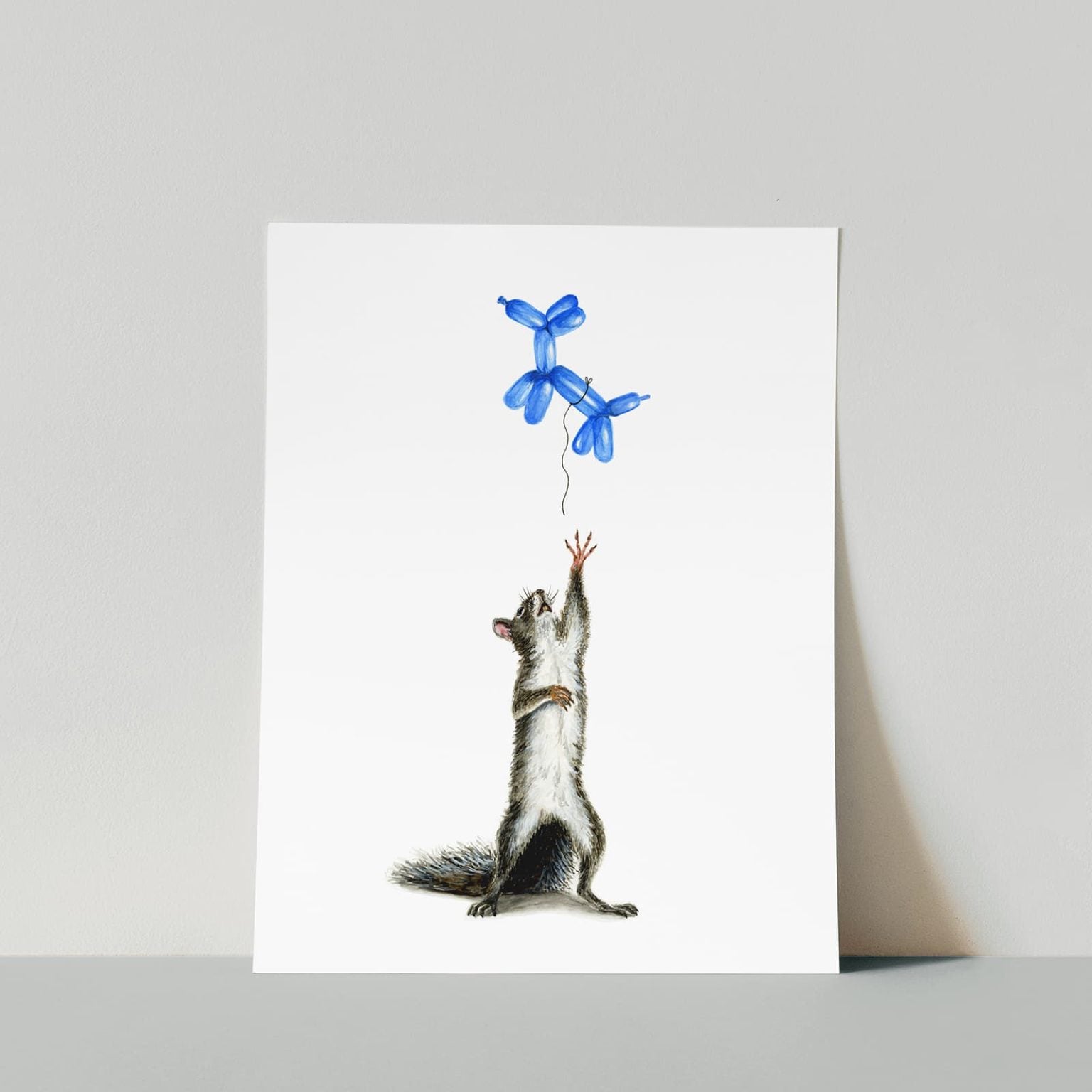 Squirrel & Balloon