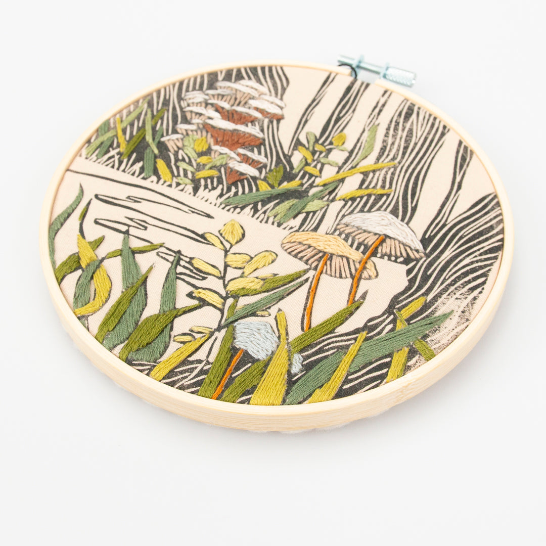 Forest Floor Embroidery kit