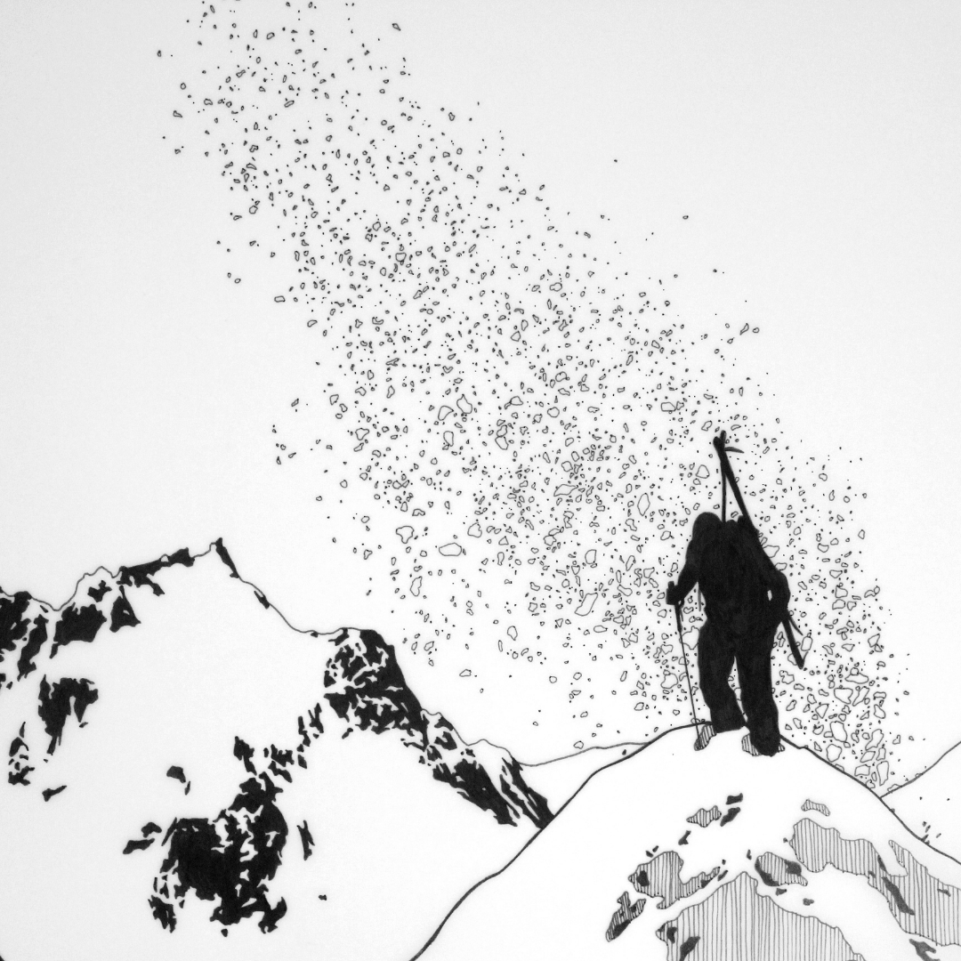 Alpine Line Art