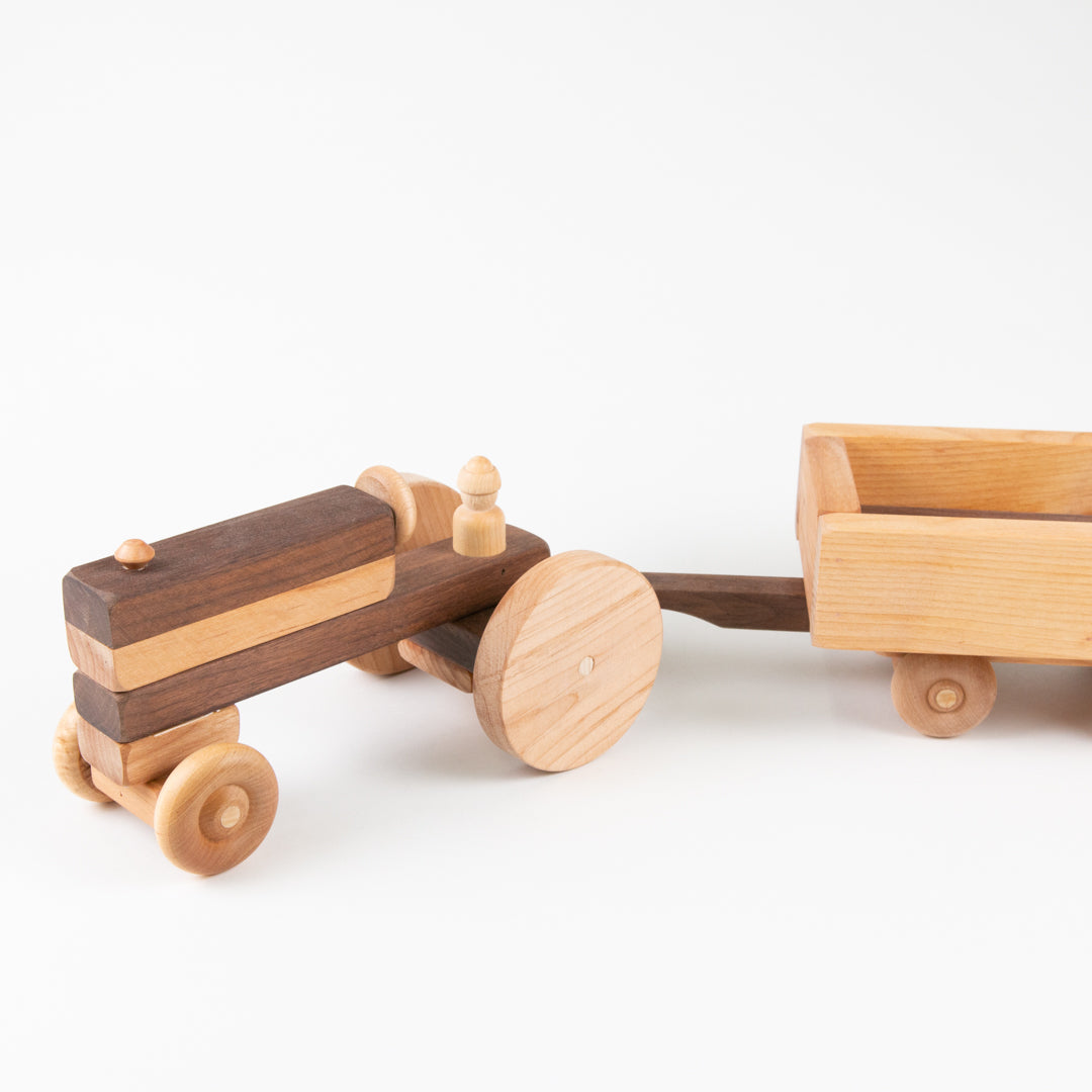 Farm Tractor & Wagon