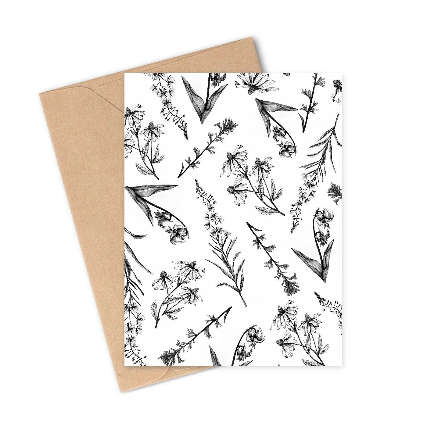 Flower Collage Card