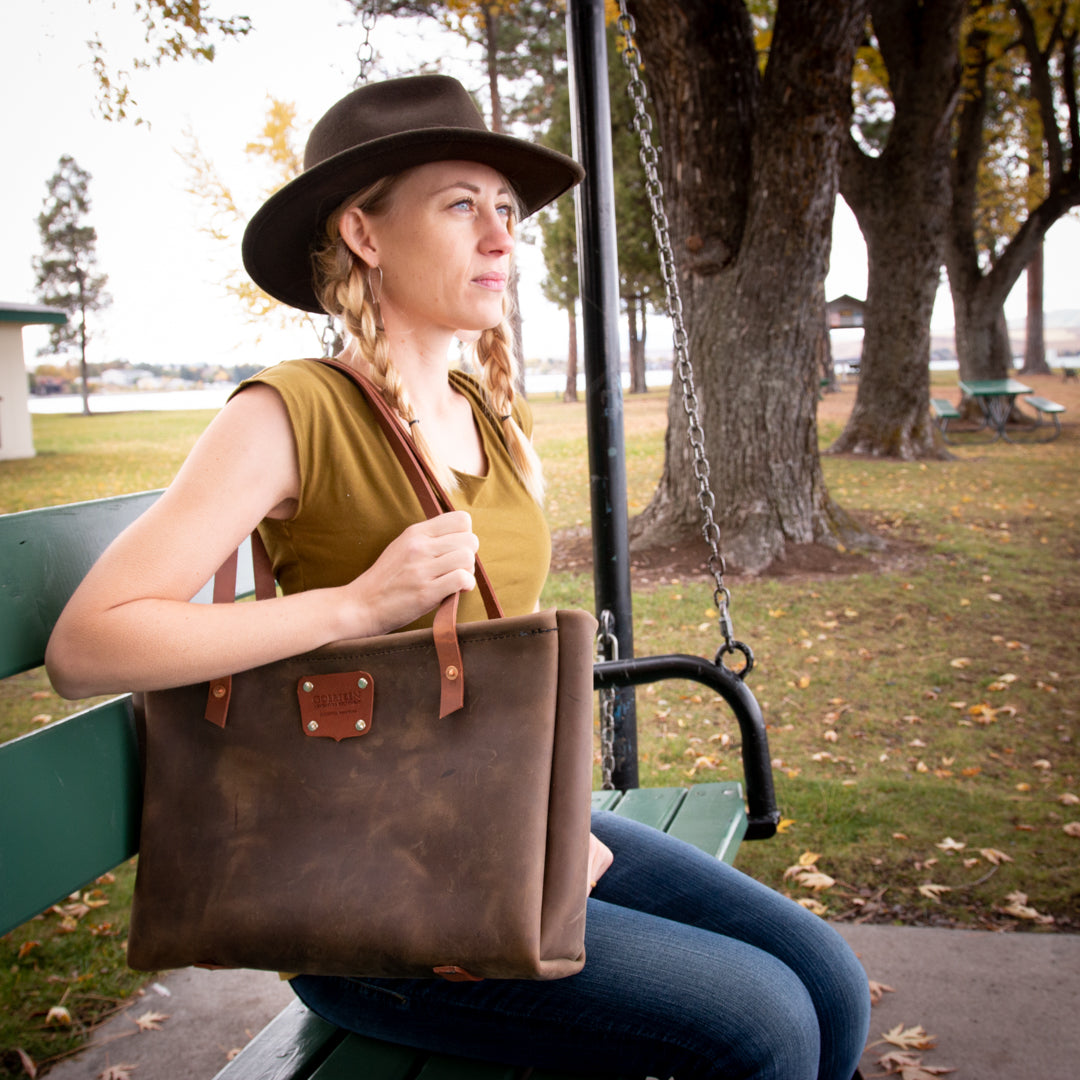 Leather Tote