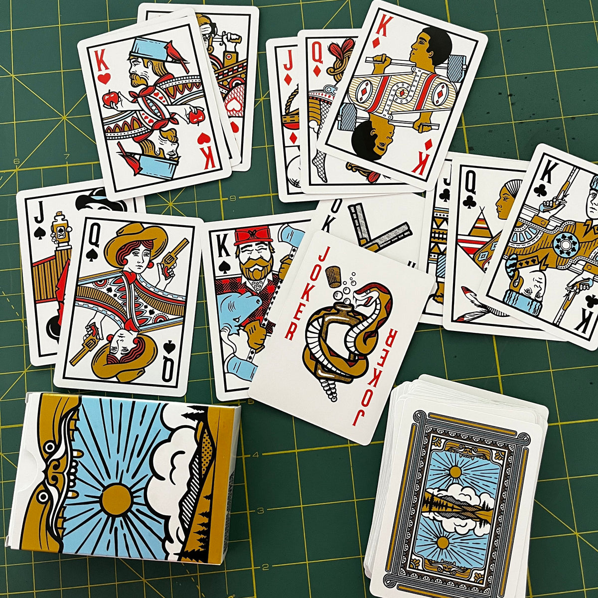 Classic Western Playing Cards