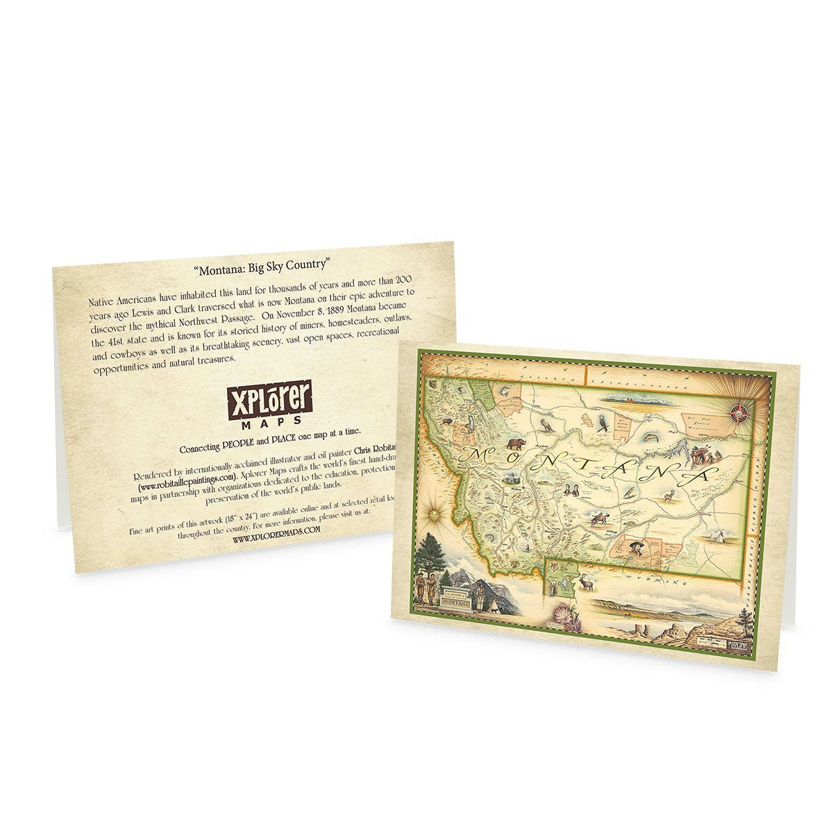 MONTANA NOTE CARD