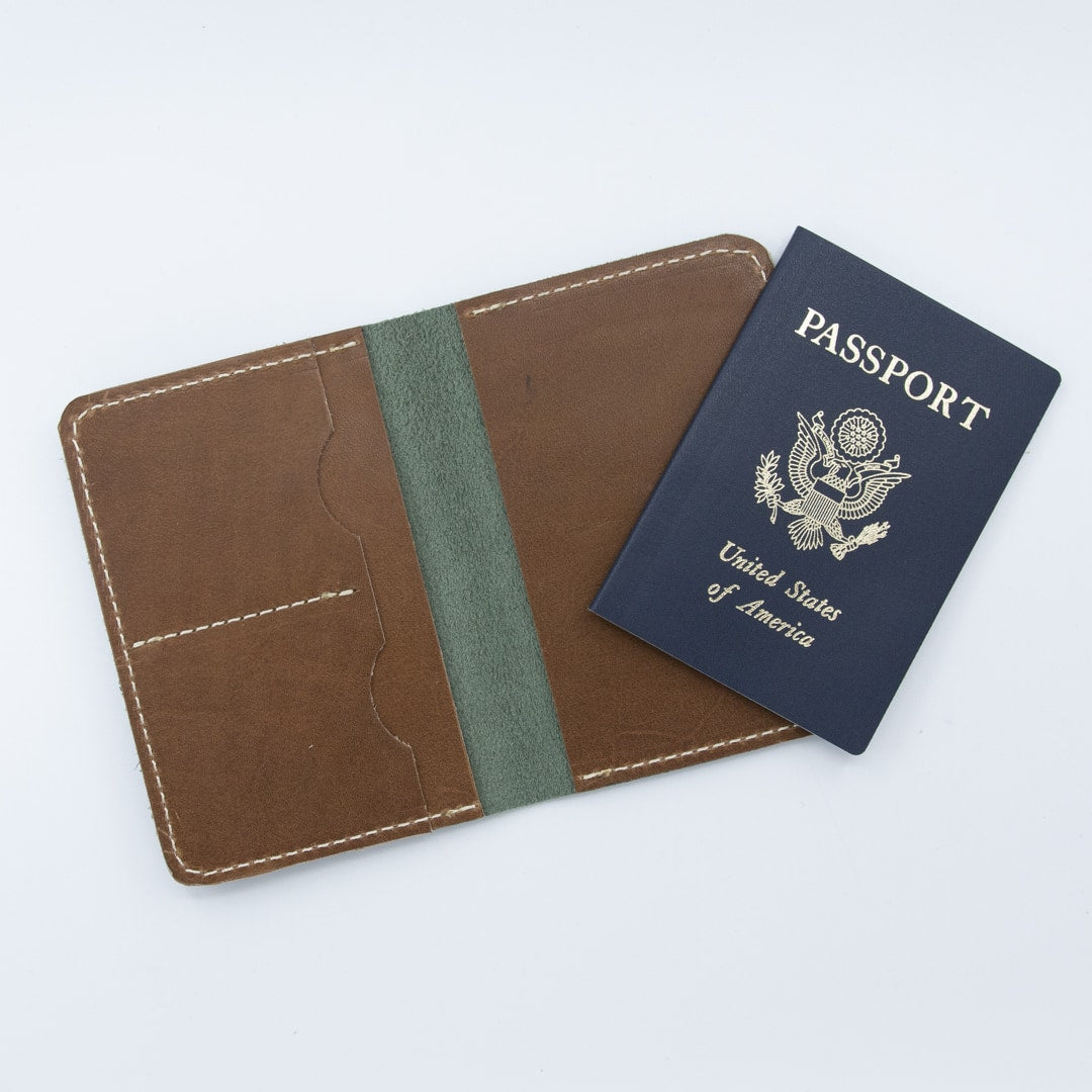 Leather Passport Wallet