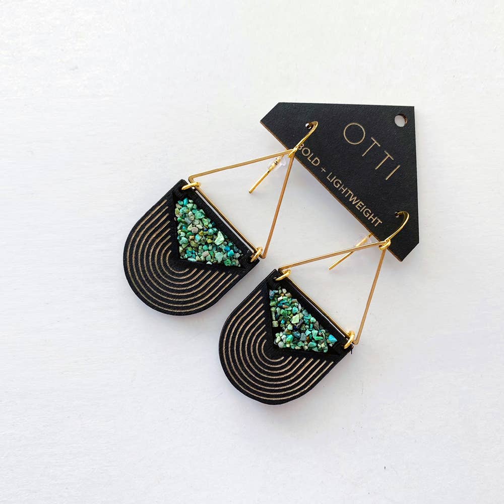 Turquoise TRIANGLE Design