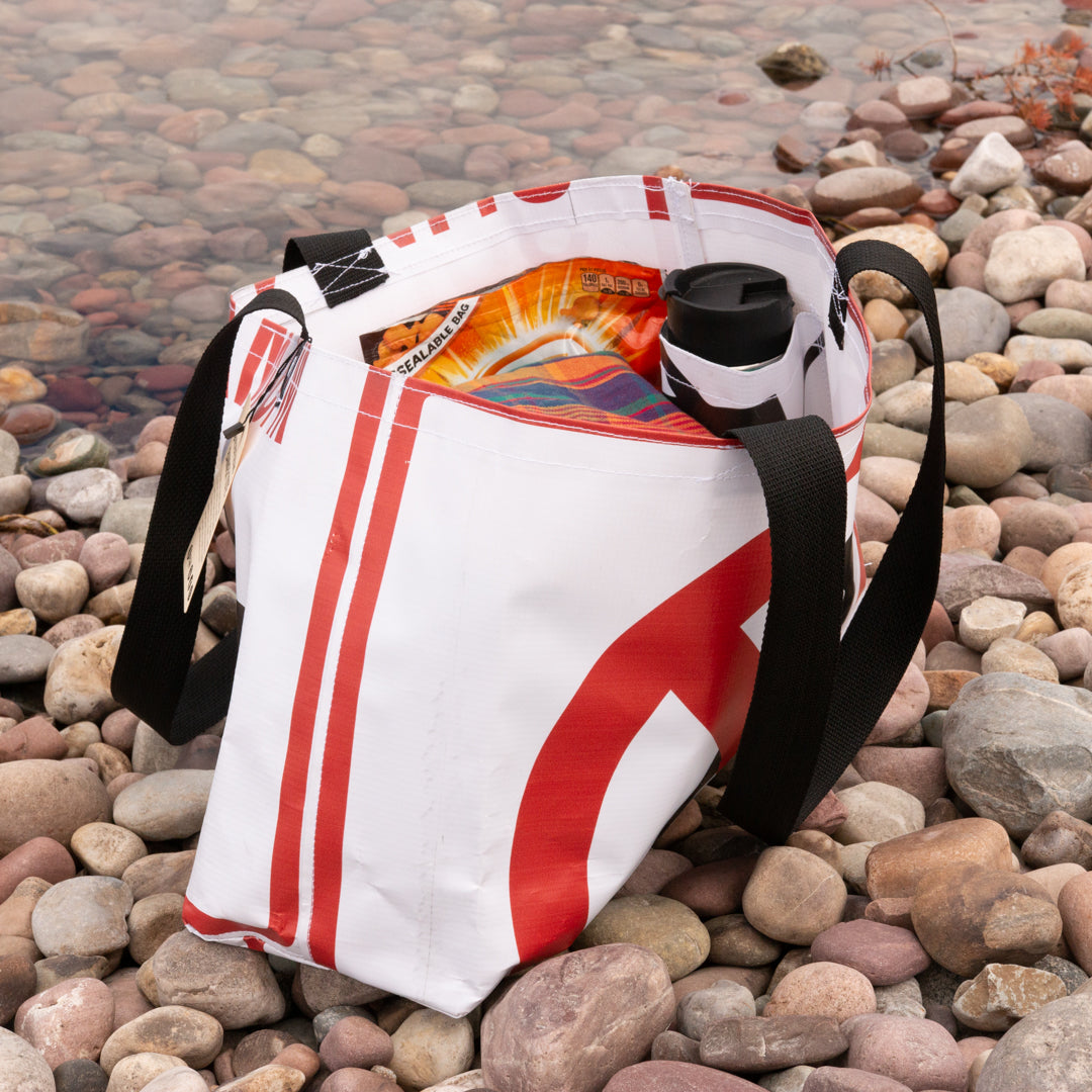 Upcycled Banner Tote
