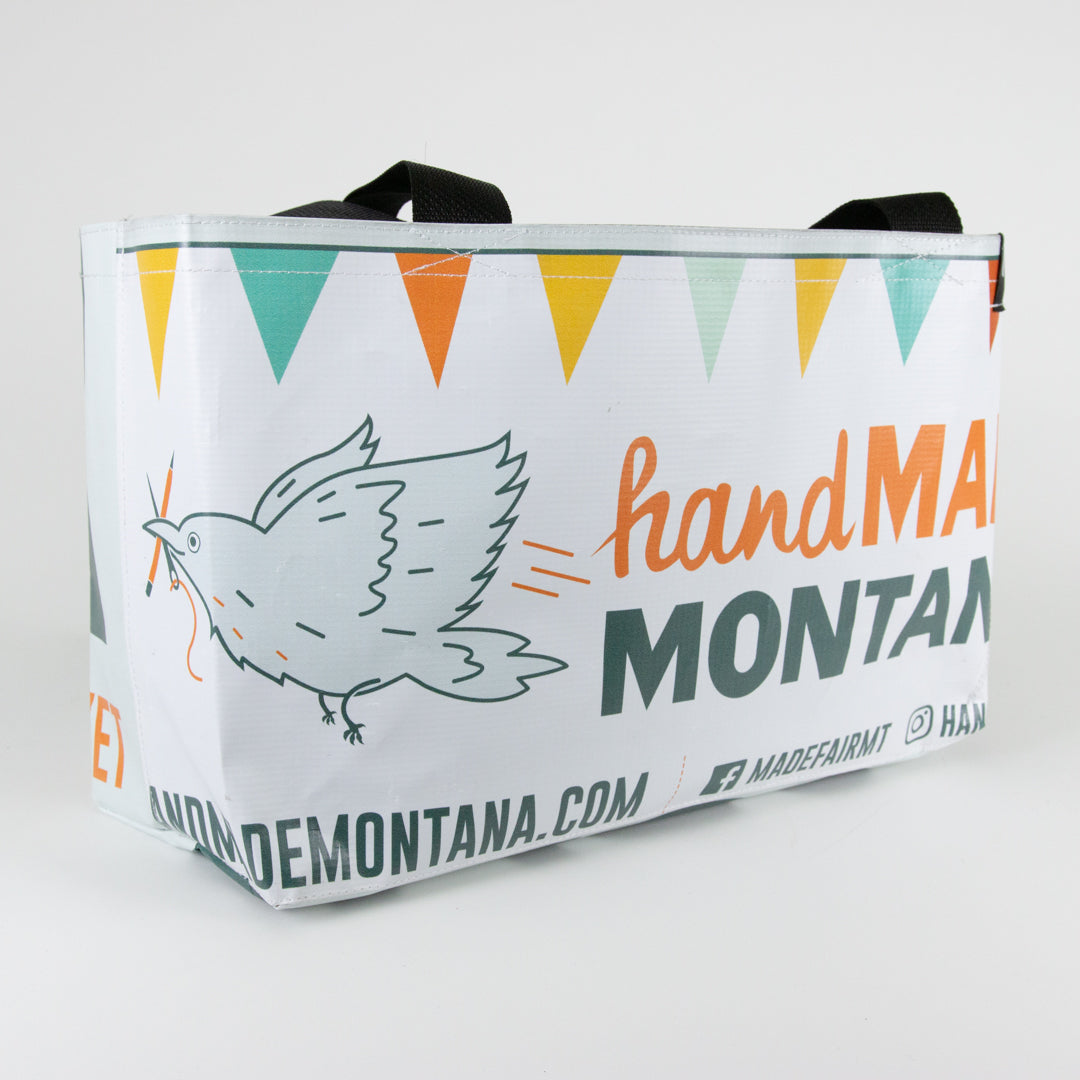 Upcycled Banner Tote