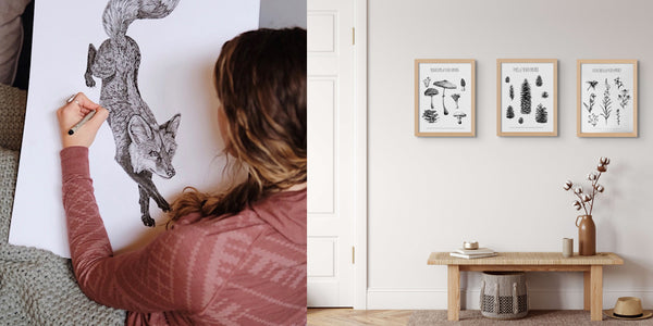 BRITTANY FINCH ART - handMADE Montana