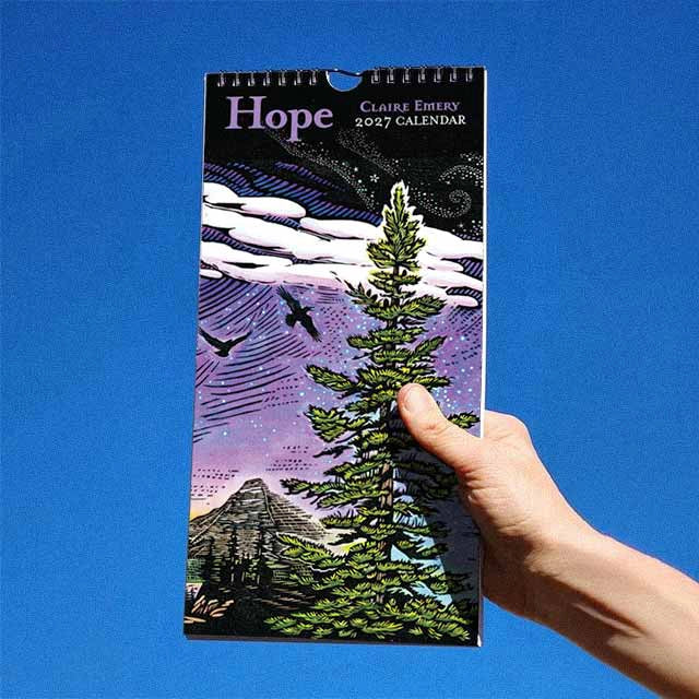 2027 Hope Woodcut Calendar
