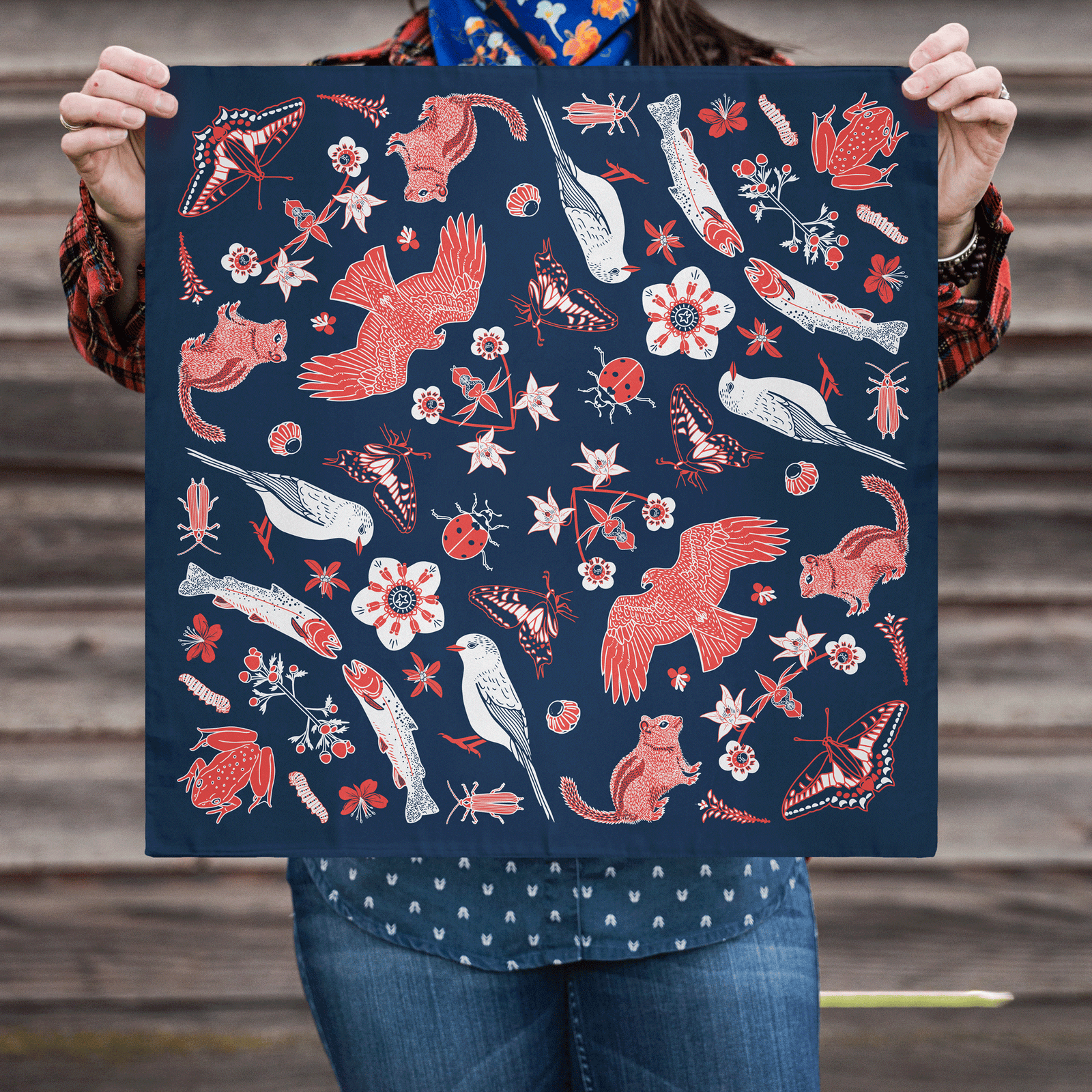 Hyalite Canyon, Bozeman, Montana Landmark Bandana