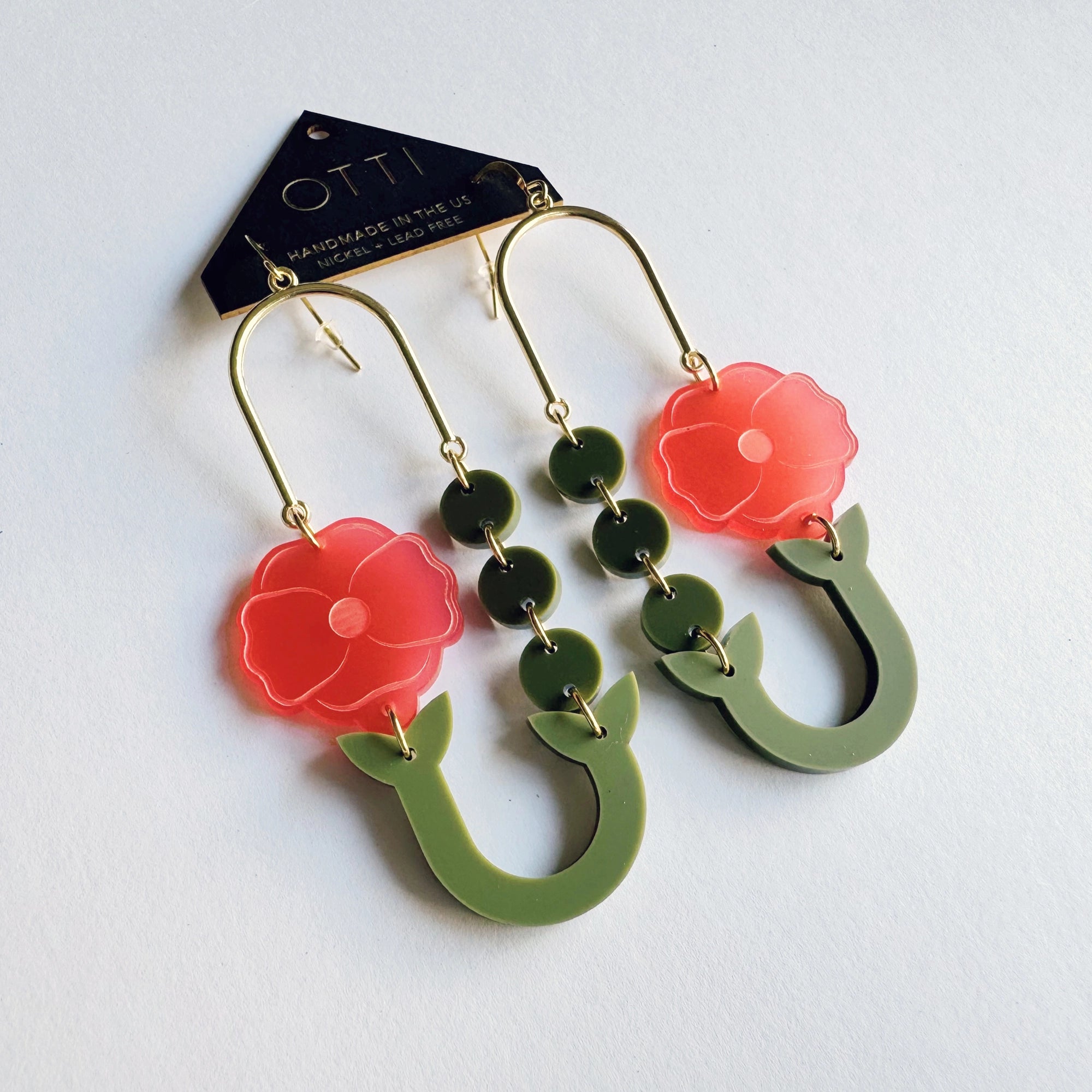 Poppy Loop Earrings