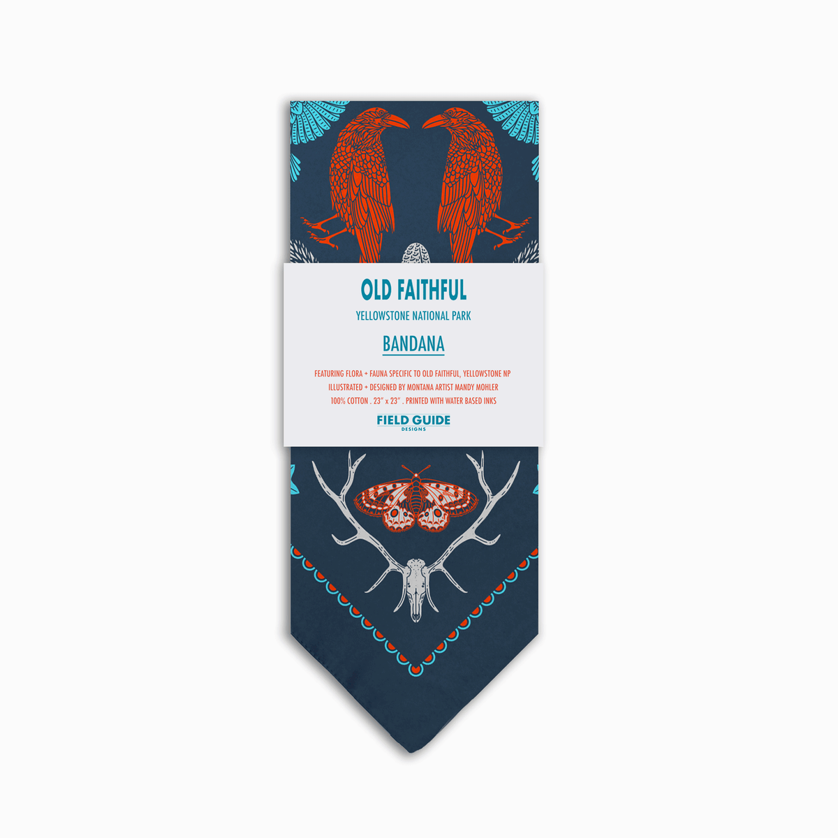 Old Faithful, Yellowstone National Park Bandana