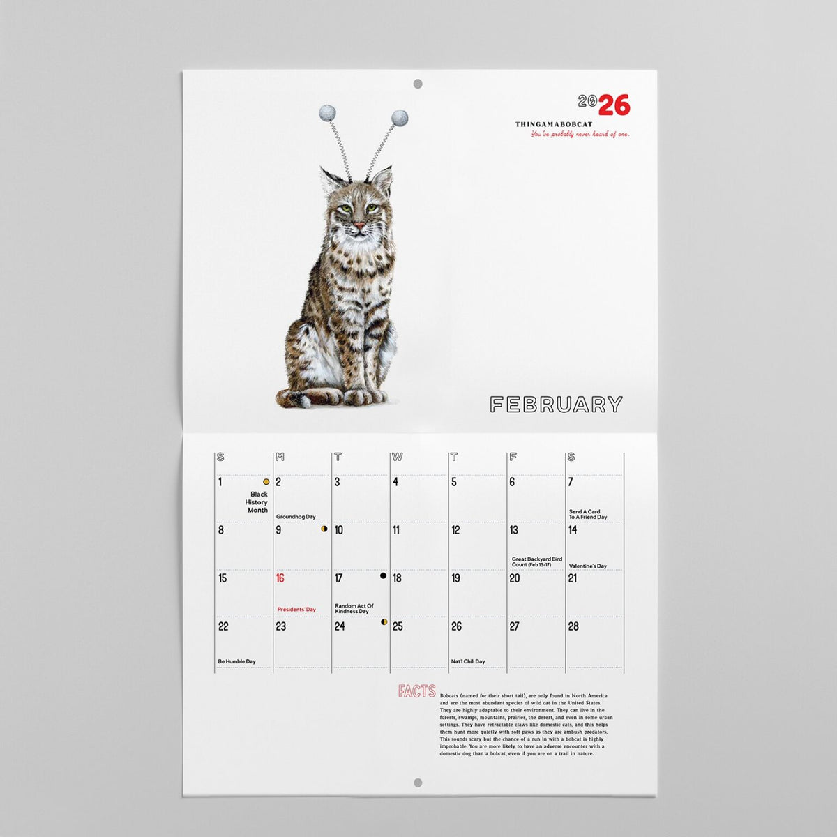2026 Wildlife Calendar
