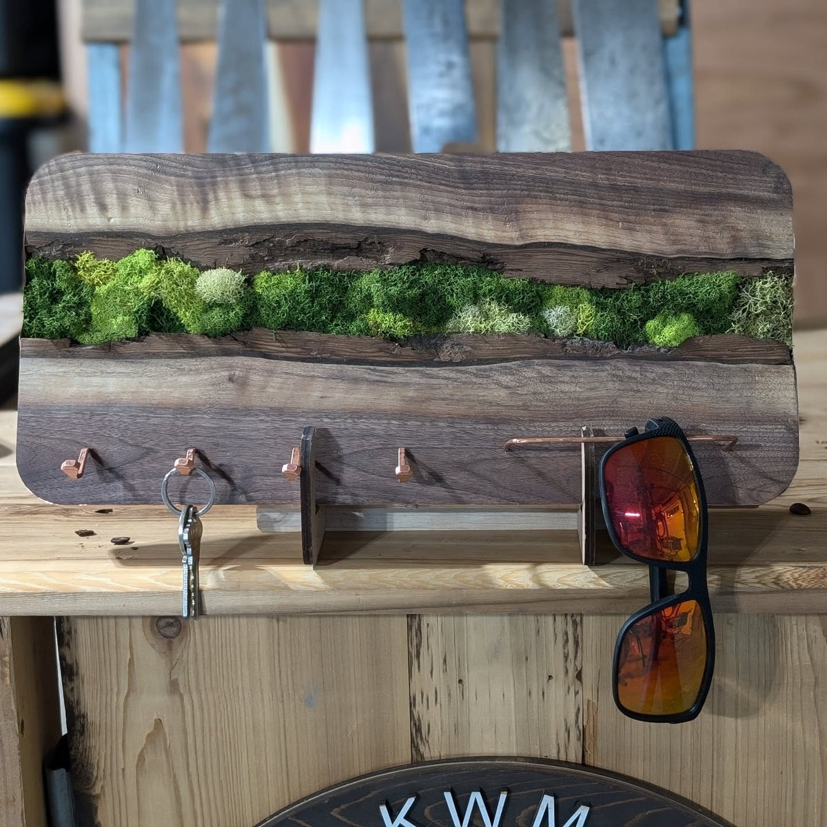 Moss &amp; Wood Key rack