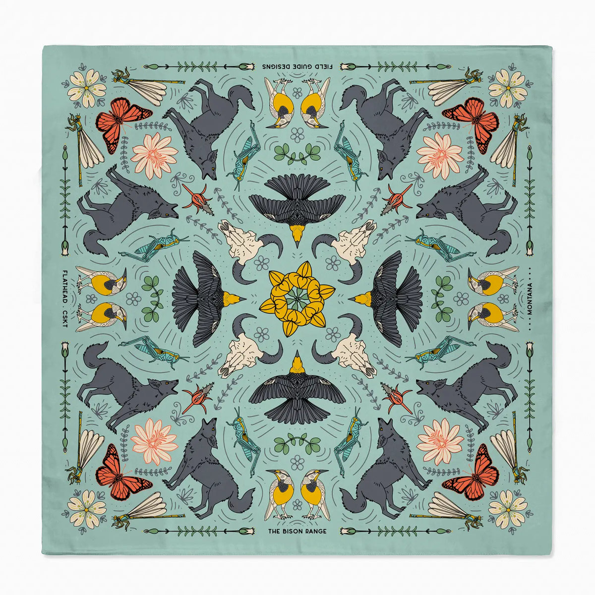 The Bison Range - BANDANA
