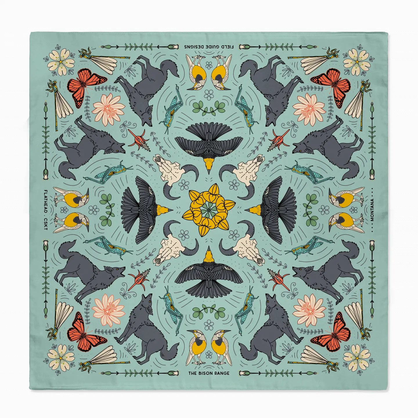 The Bison Range - BANDANA