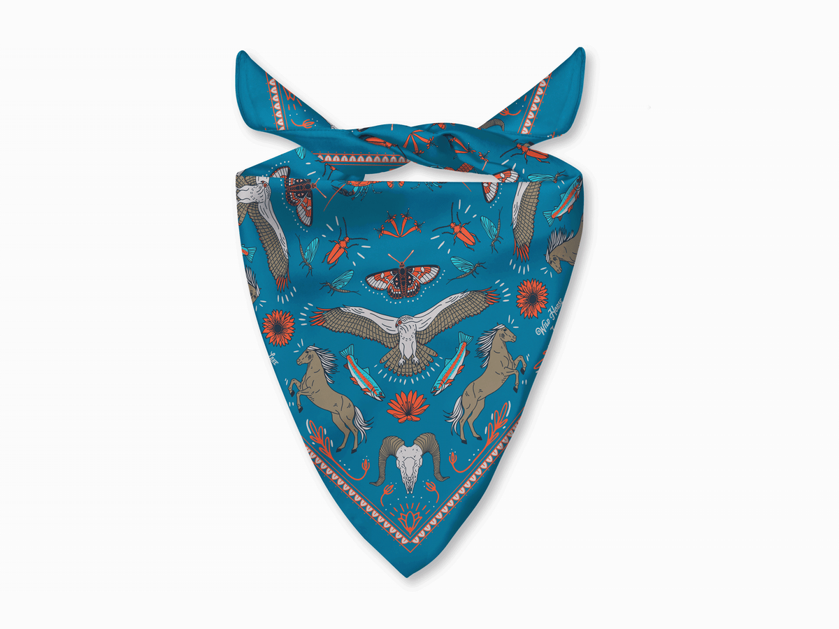 WILD HORSE ISLAND - FLATHEAD LAKE BANDANA