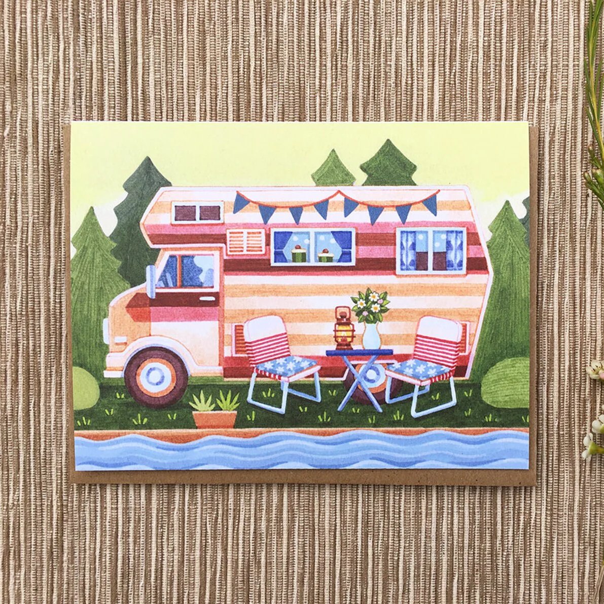 Vintage Camper Summer