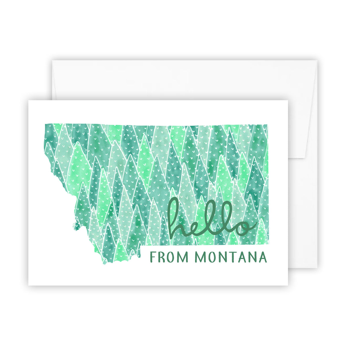Hello Montana Notecard