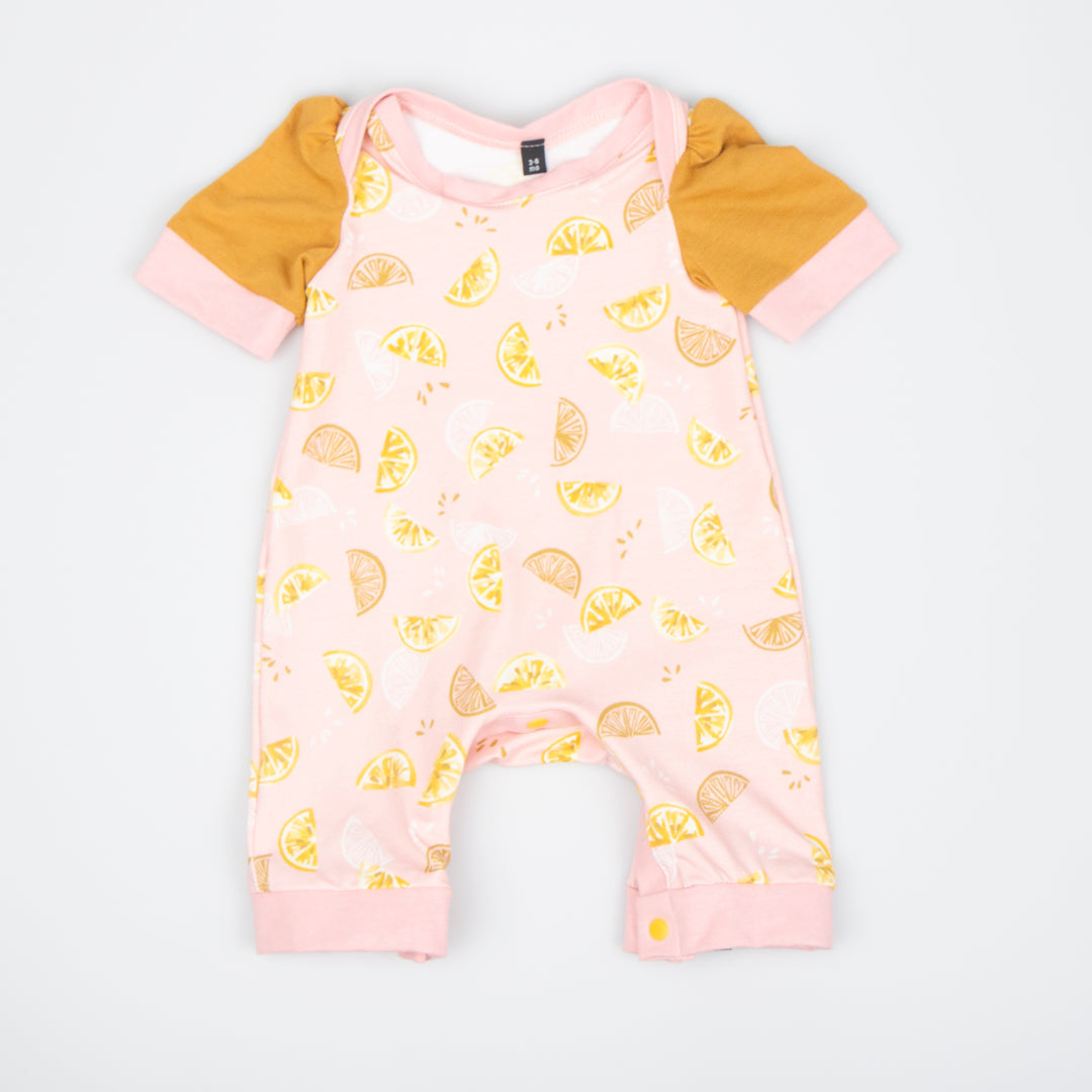 Romper | Pink Lemonade