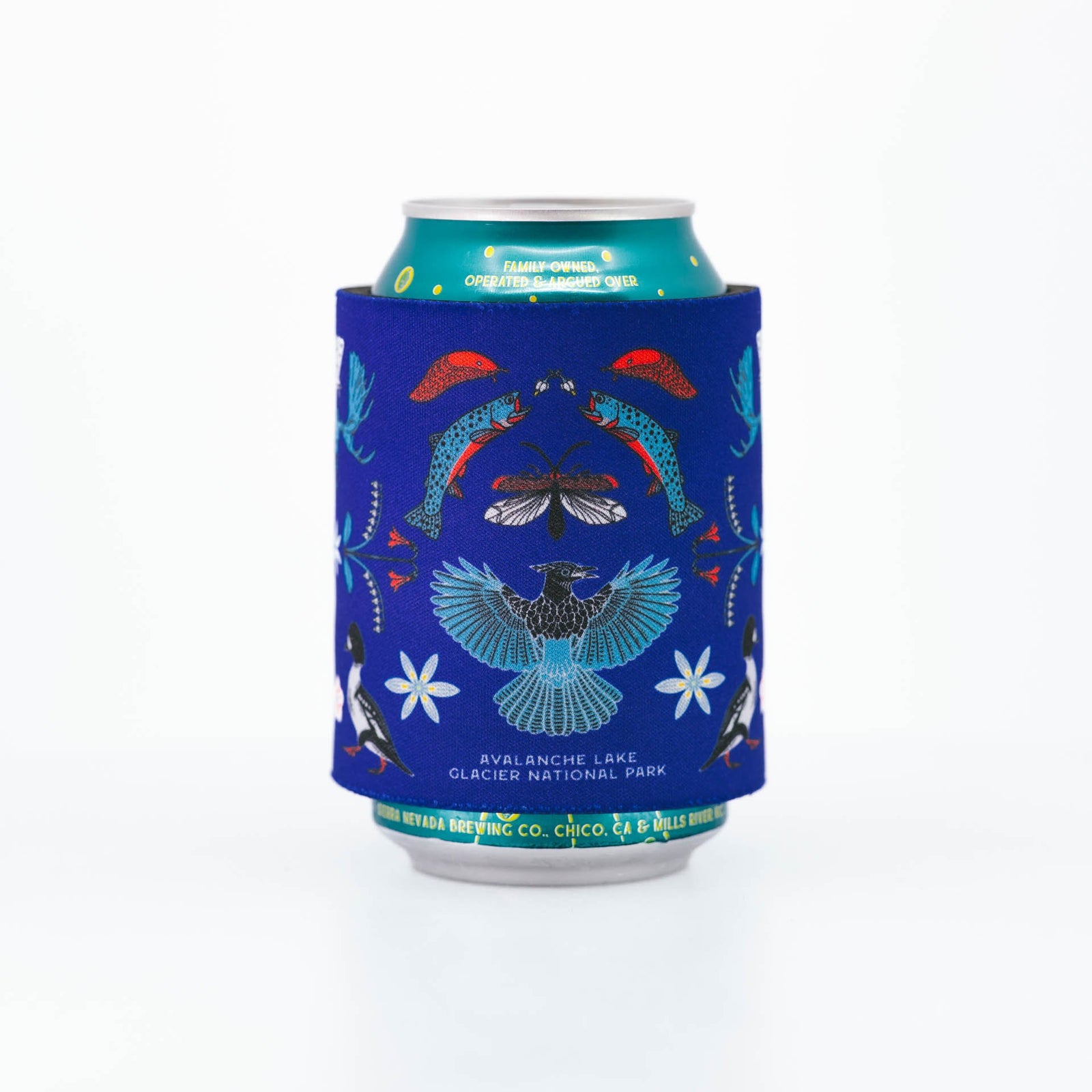 Avalanche Lake - Glacier National Park, MONTANA SLAP KOOZIE