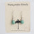 Teardrop Stone Earrings