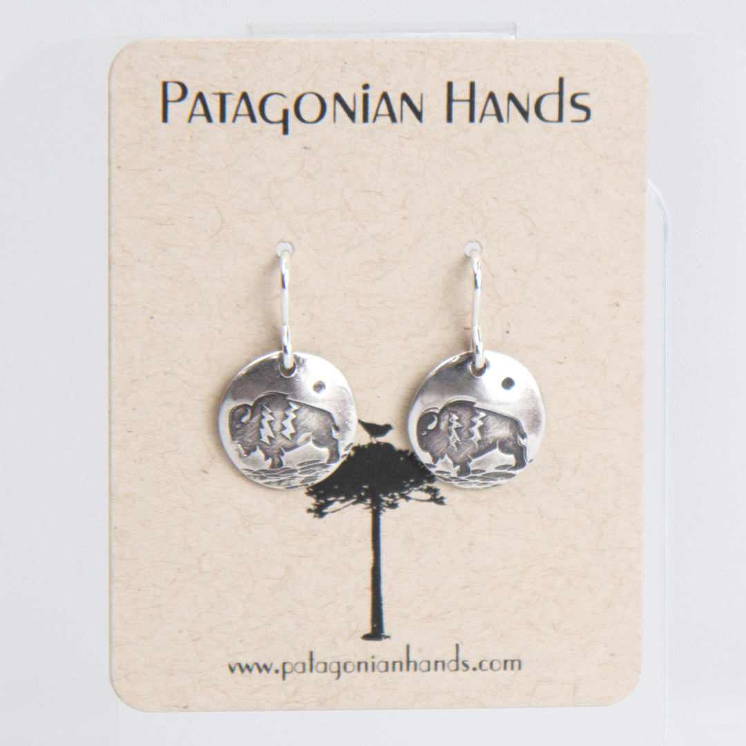 Bison Moon Earrings