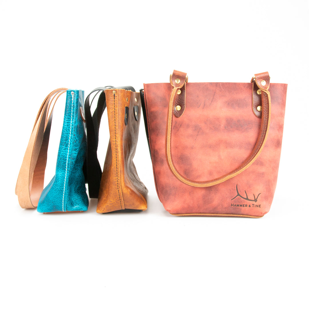 SMALL LEATHER TOTE