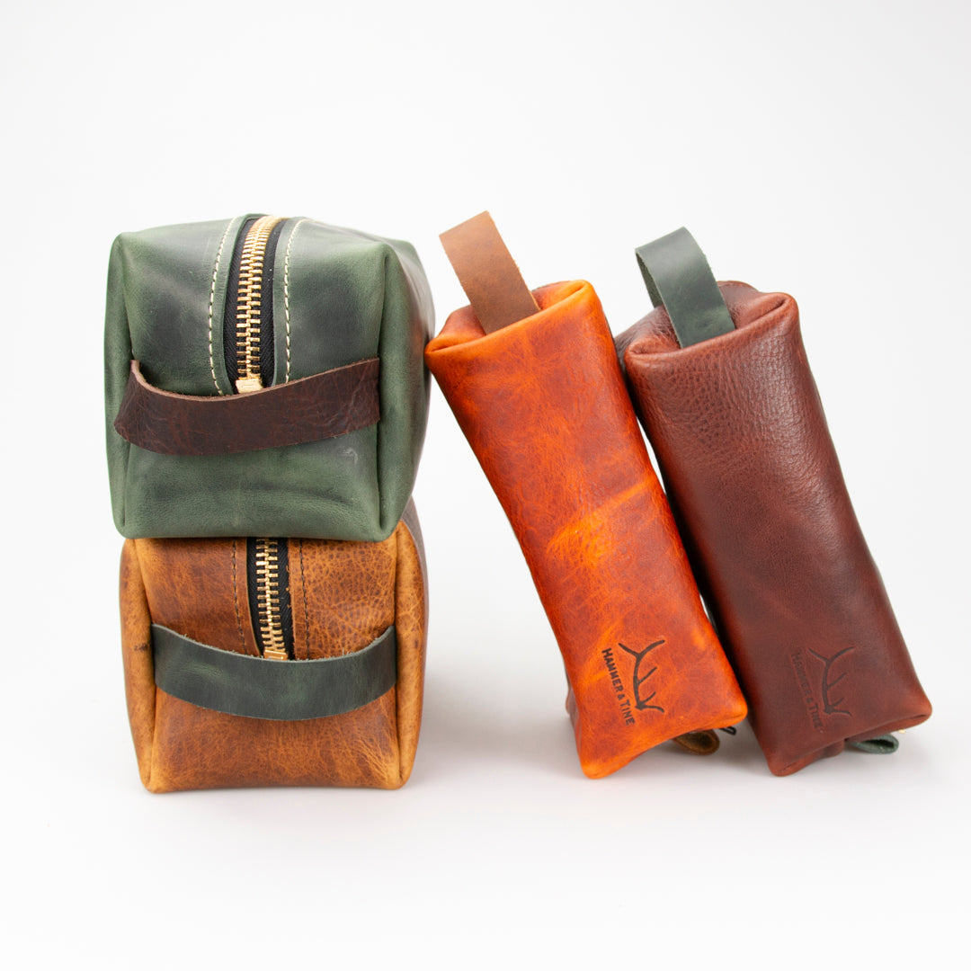 Leather Dopp Kit
