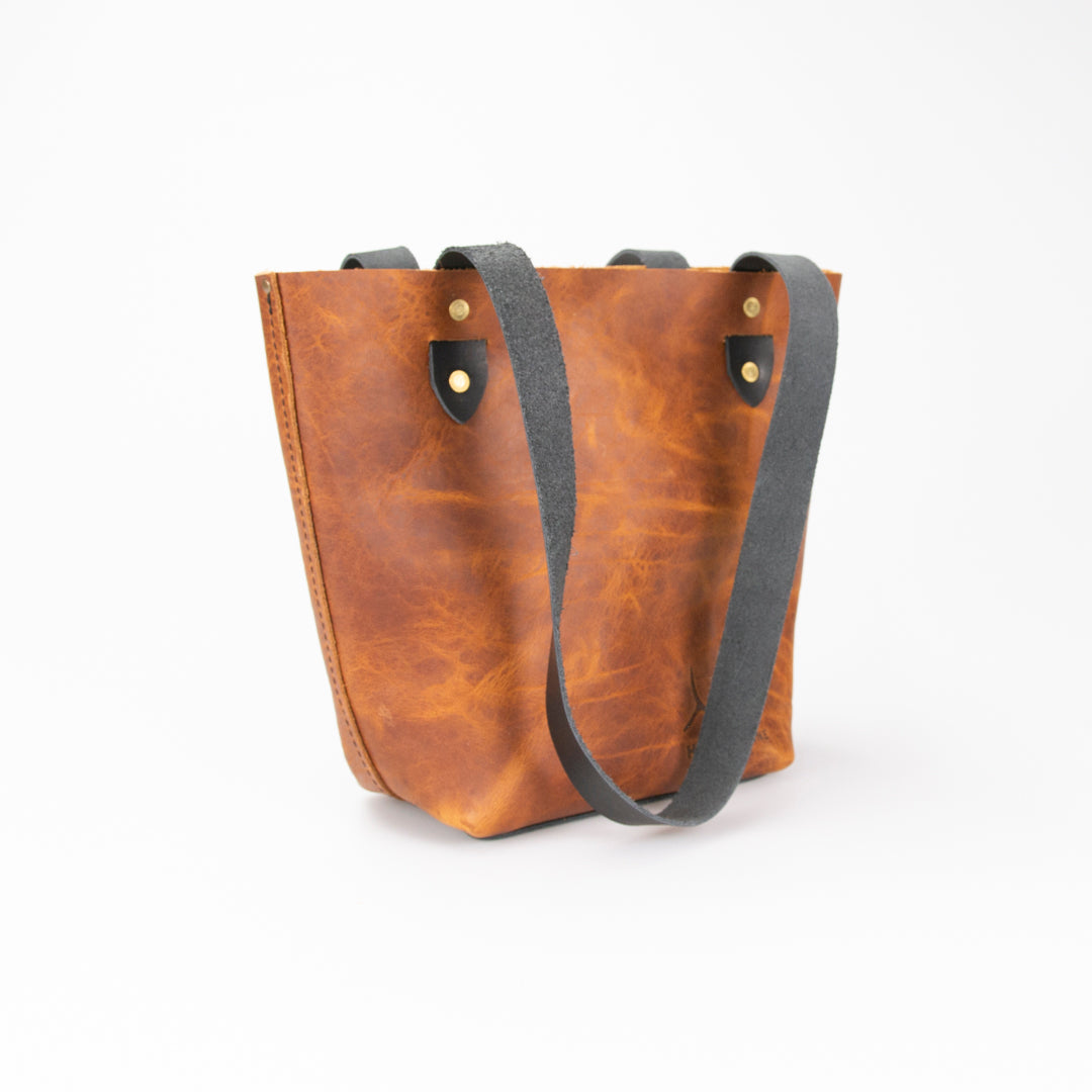 SMALL LEATHER TOTE