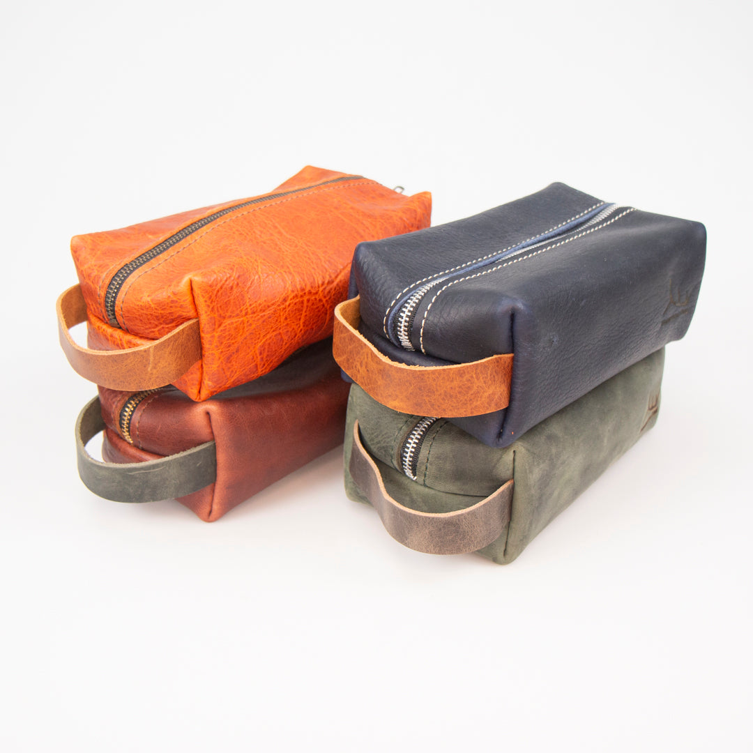 Leather Dopp Kit