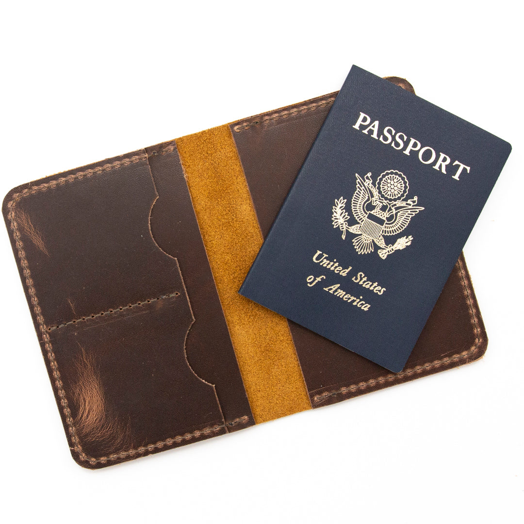 Leather Passport Wallet