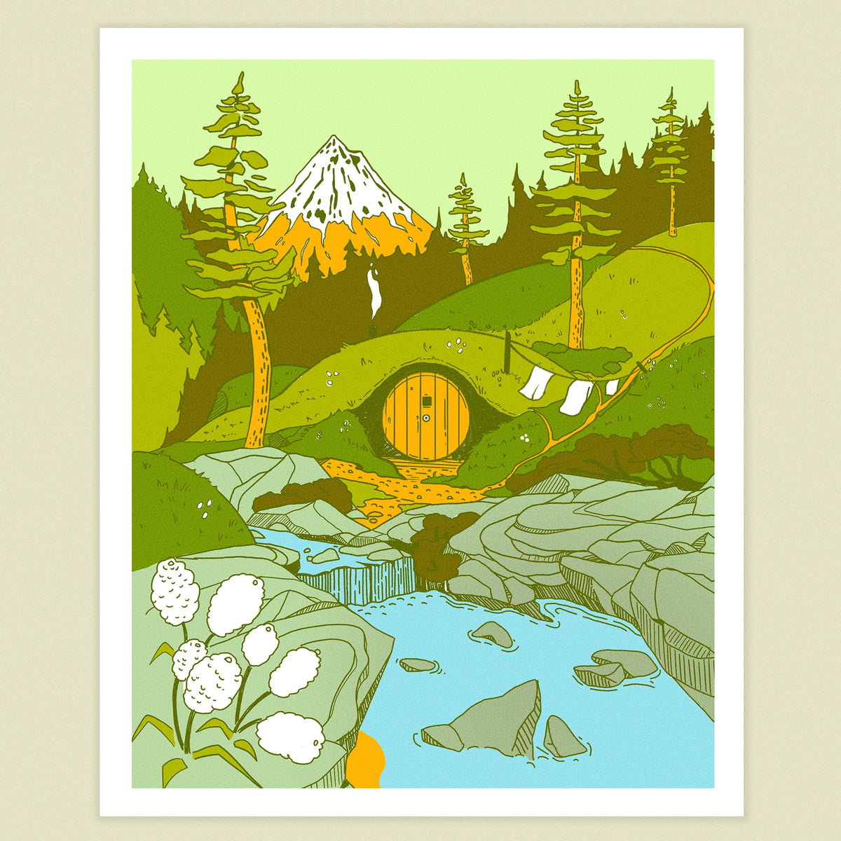 Mountain Hobbit Home
