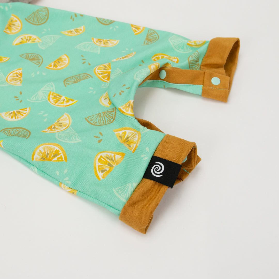 Romper | Mint Lemonade