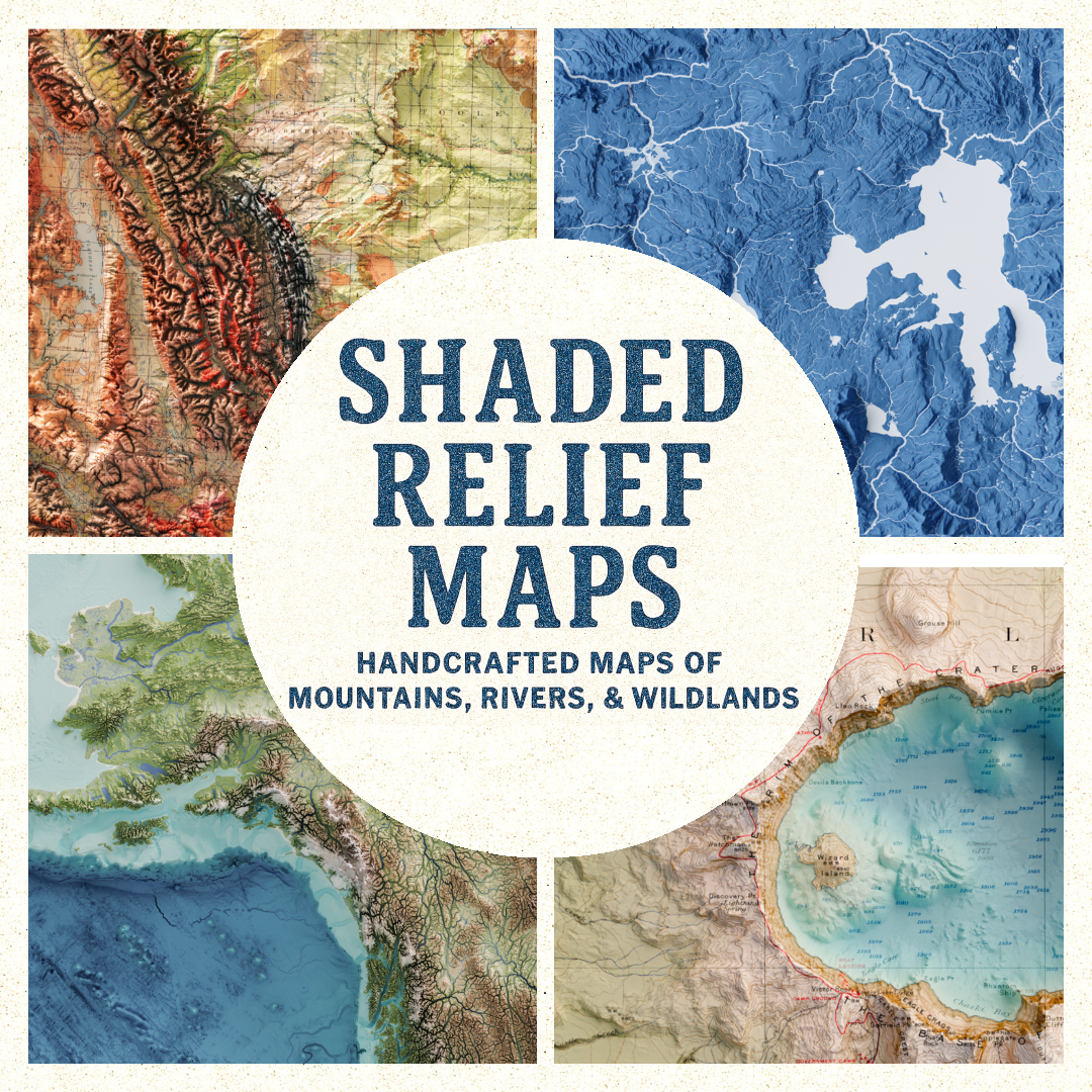Shaded Relief Maps