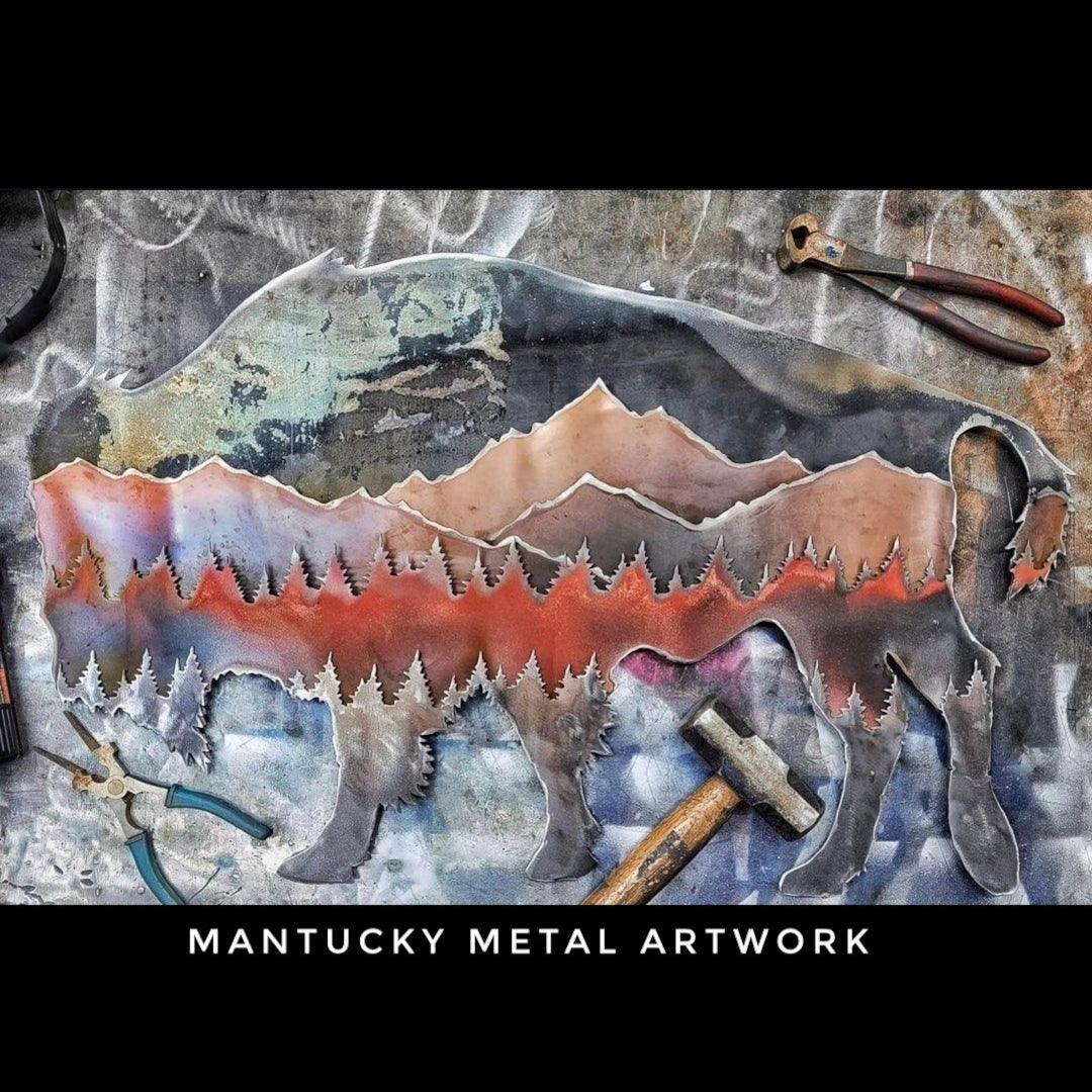 Mantucky Metal Artwork